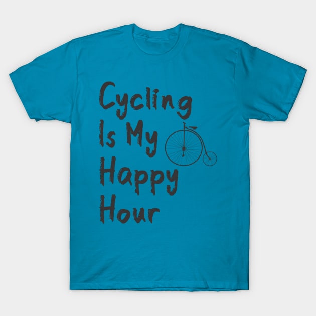 cycling T-Shirt by CreativeIkbar Prints